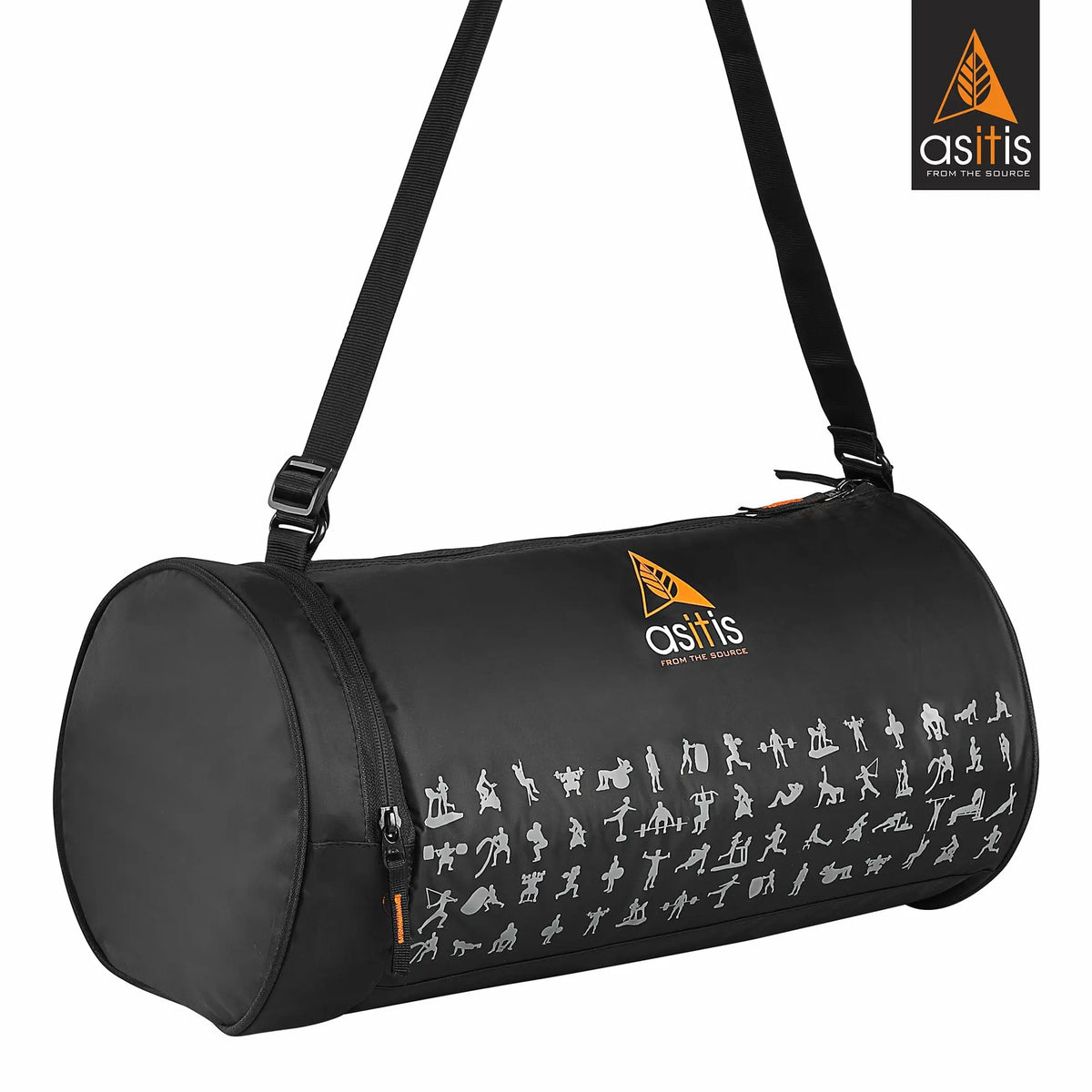 AS-IT-IS Gym Bag with Shoe Compartment | Modular Gym & Travel Bag | For Men & Women - GYM BAG