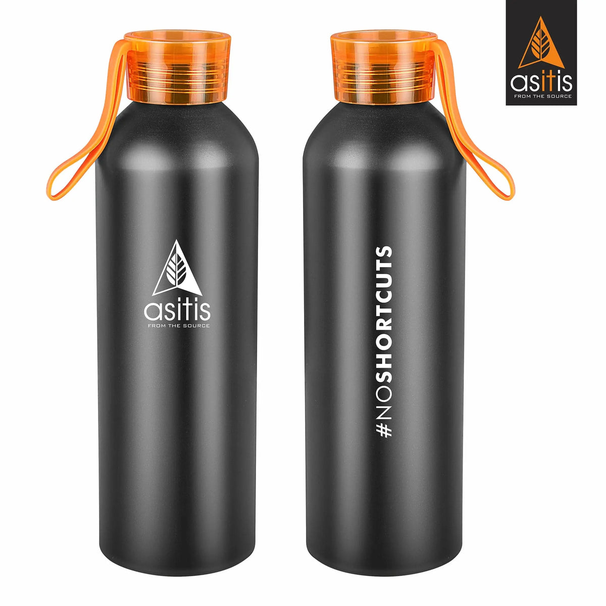 AS-IT-IS No-Shortcuts Aluminium Water Bottle 750ml | Lightweight & Durable