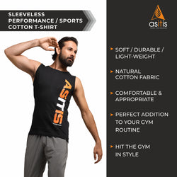 AS-IT-IS Sleeveless Performance/Sports Cotton T-Shirt - AS-IT-IS Nutrition