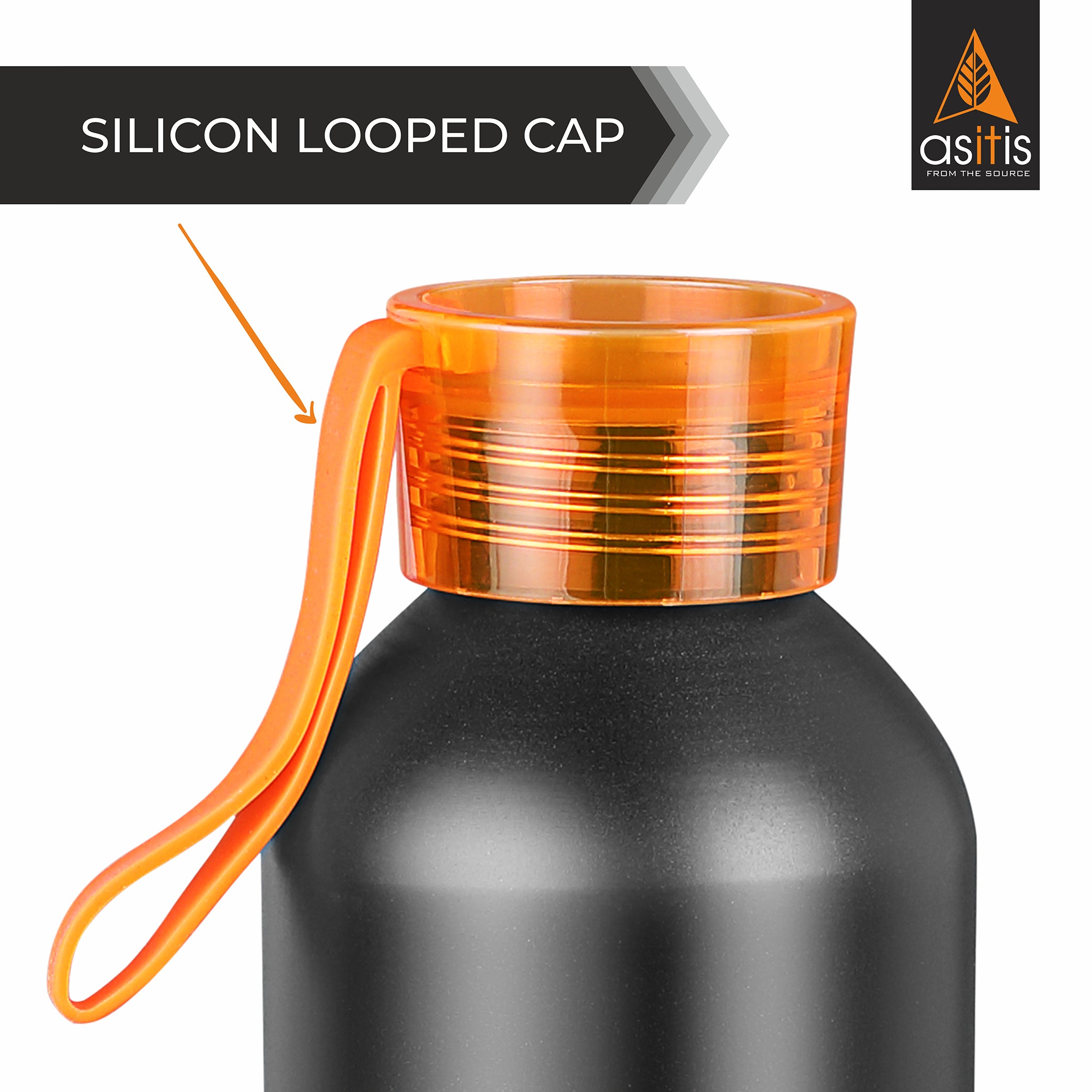 AS-IT-IS High Quality / Trendy / Durable / Light-Noshortcuts Water Bottle (750 ml) - AS-IT-IS Nutrition