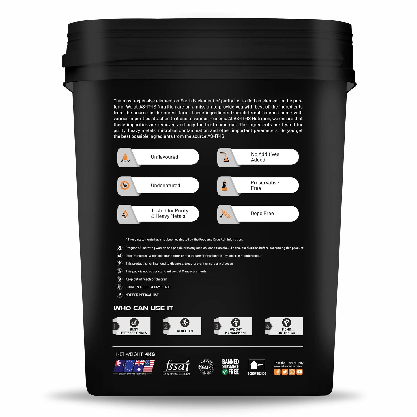 4Kg - Container