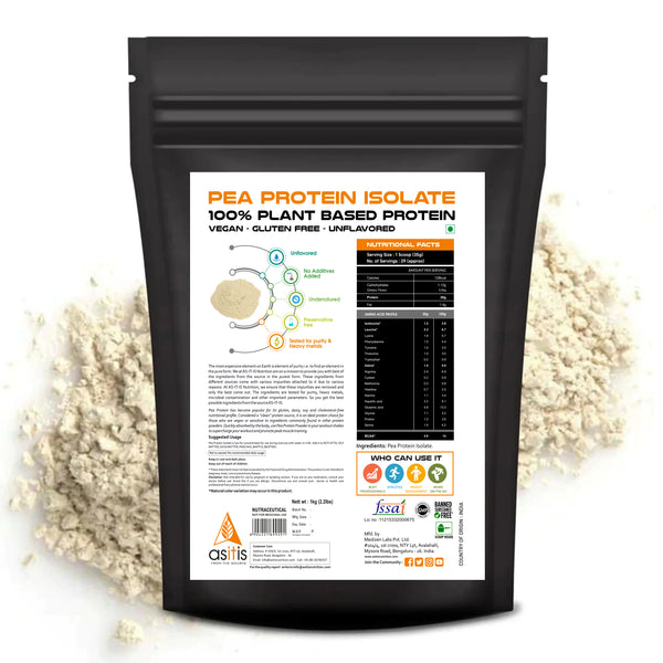 Pea protein isolate 1kg