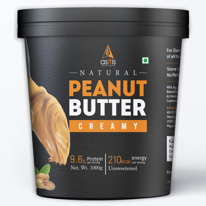 AS-IT-IS Nutrition Creamy Peanut Butter