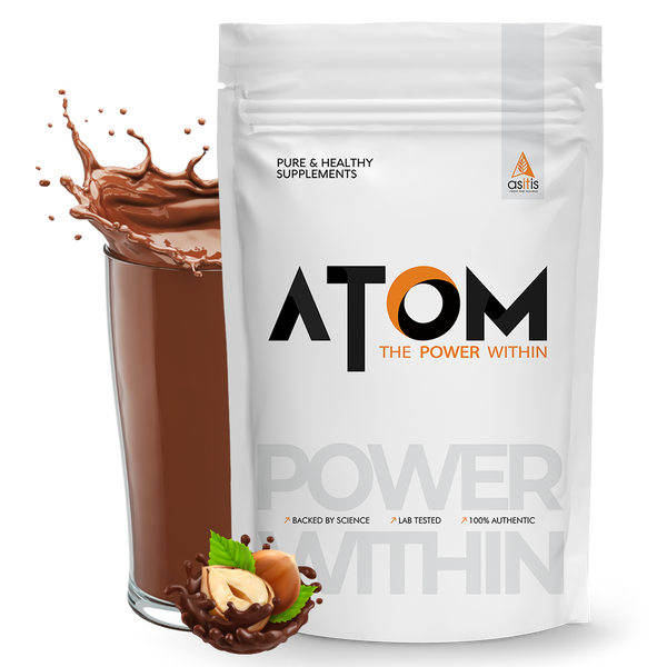 ATOM 100% Pure Carb 1kg | For Faster Weight Gains | Reliable Source of Fast Calories |130 Kcal Energy