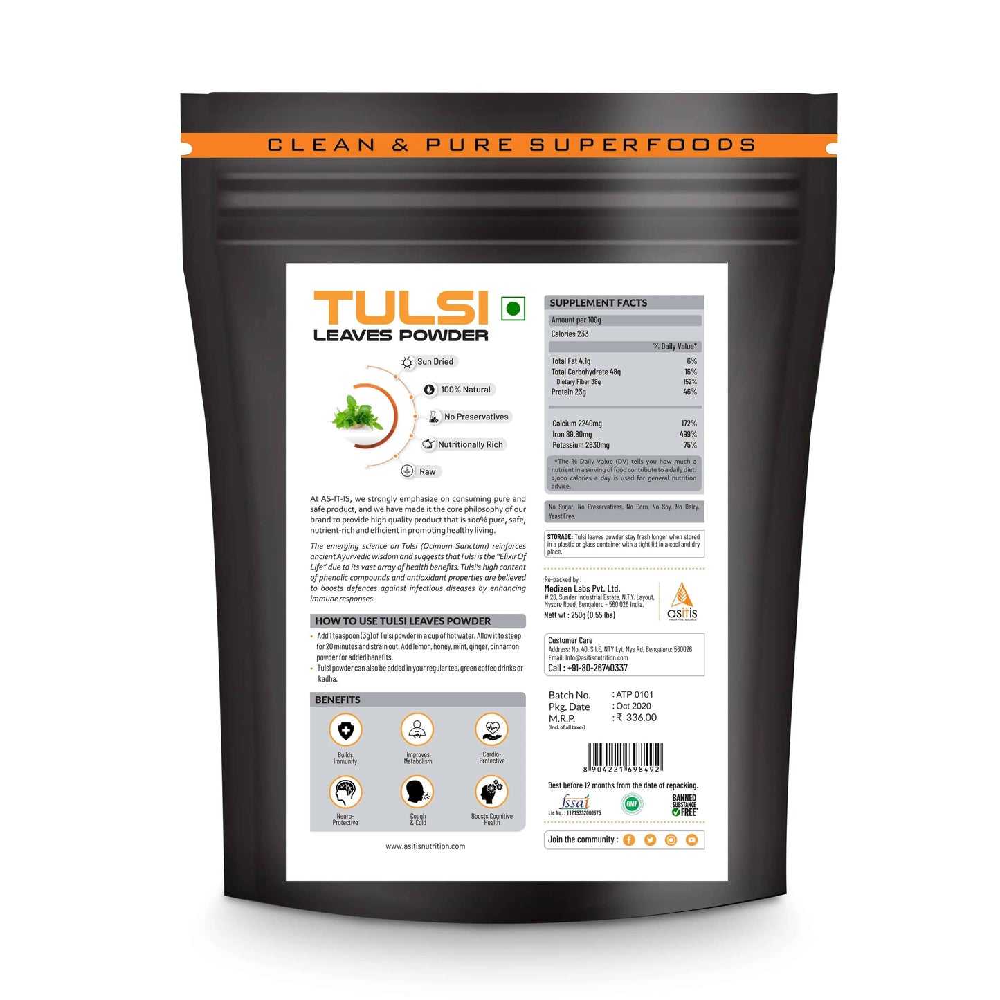 tulsai powder benefits