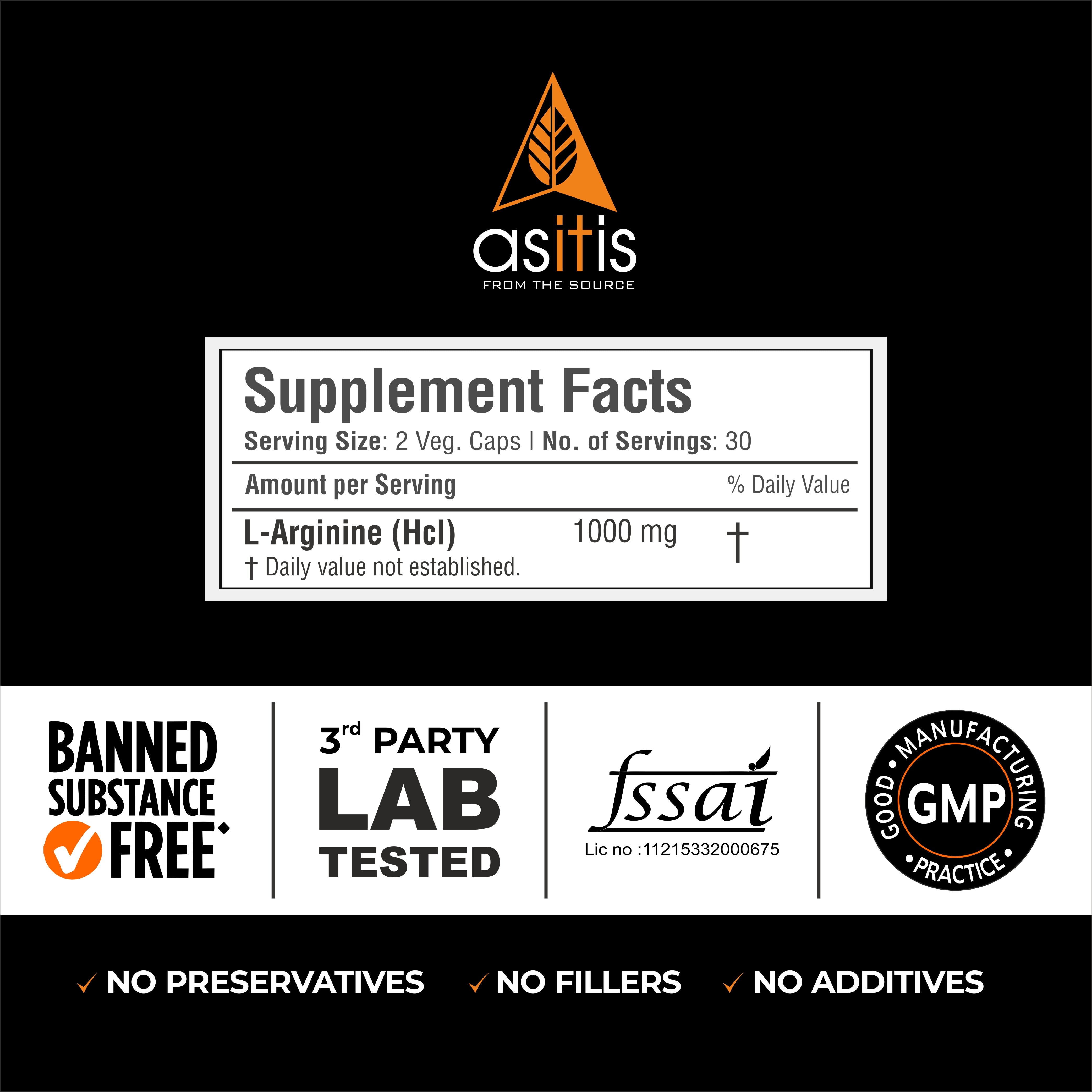 L- Arginine Capsules